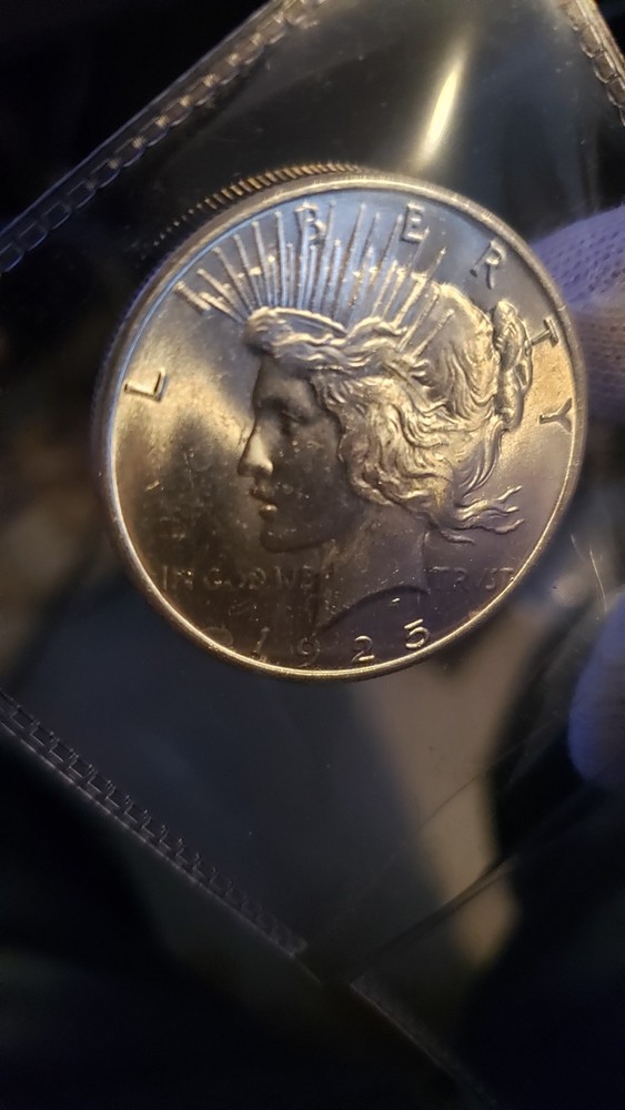 1925 P Peace Dollar BU