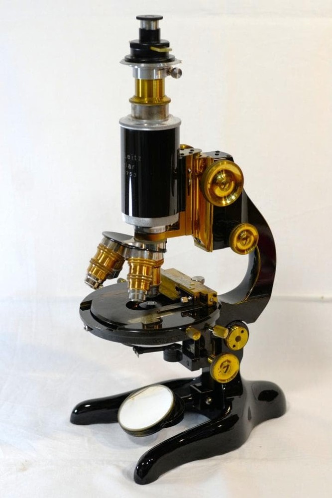 microscope antique collectible Accessory Leitz Micro Polarizing Device Set 1920