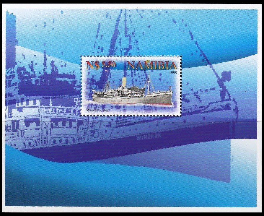 NAMIBIA 1999 SHIPS WINDHUK