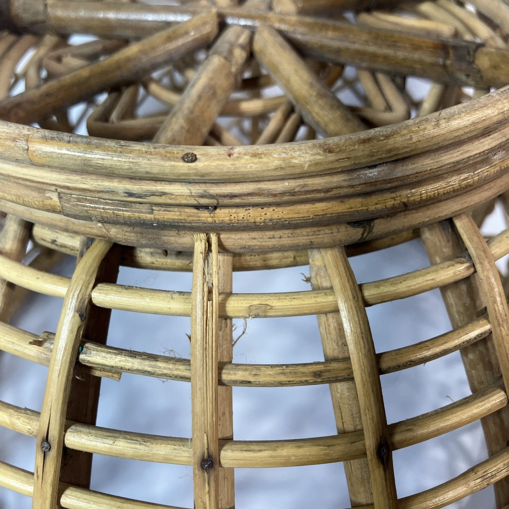 MCM Franco Albini Style Wicker Basket
