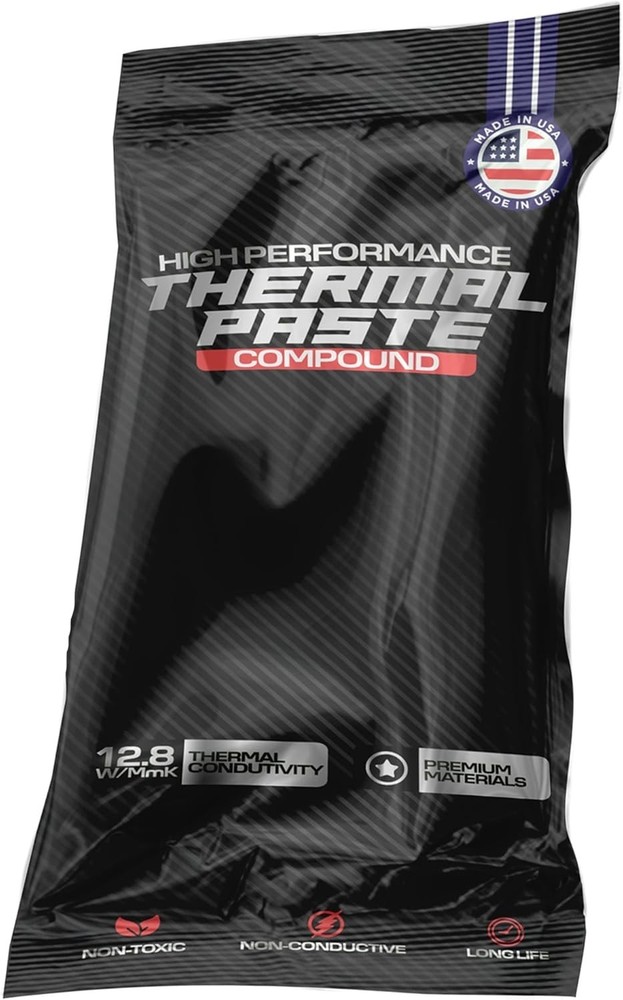 Thermal Paste for Computer CPU GPU Laptop 12.8W/mk Made in USA 4 Gram