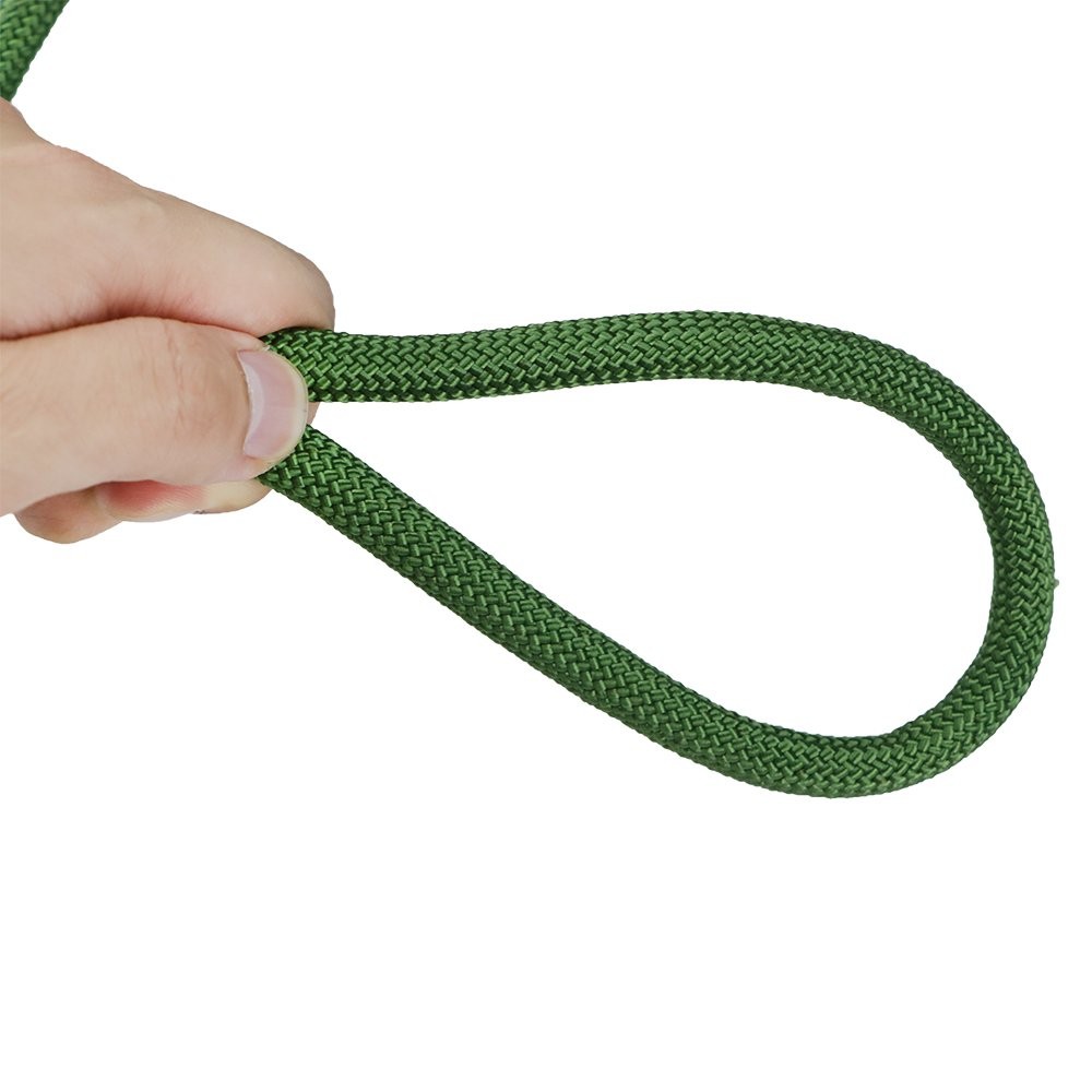 LABLT 3/8" × 100' 3520Lbs Armygreen Strong Pulling Rope Braided Polyester Rope