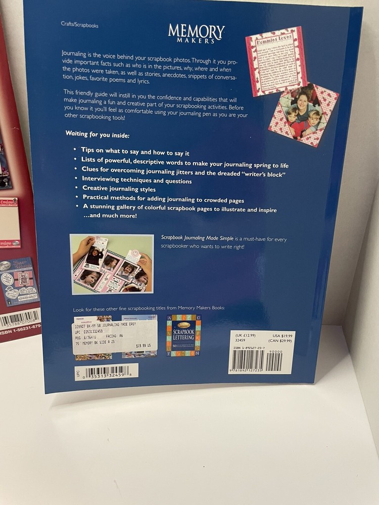 Scrapbooking Idea Books. 2 Books