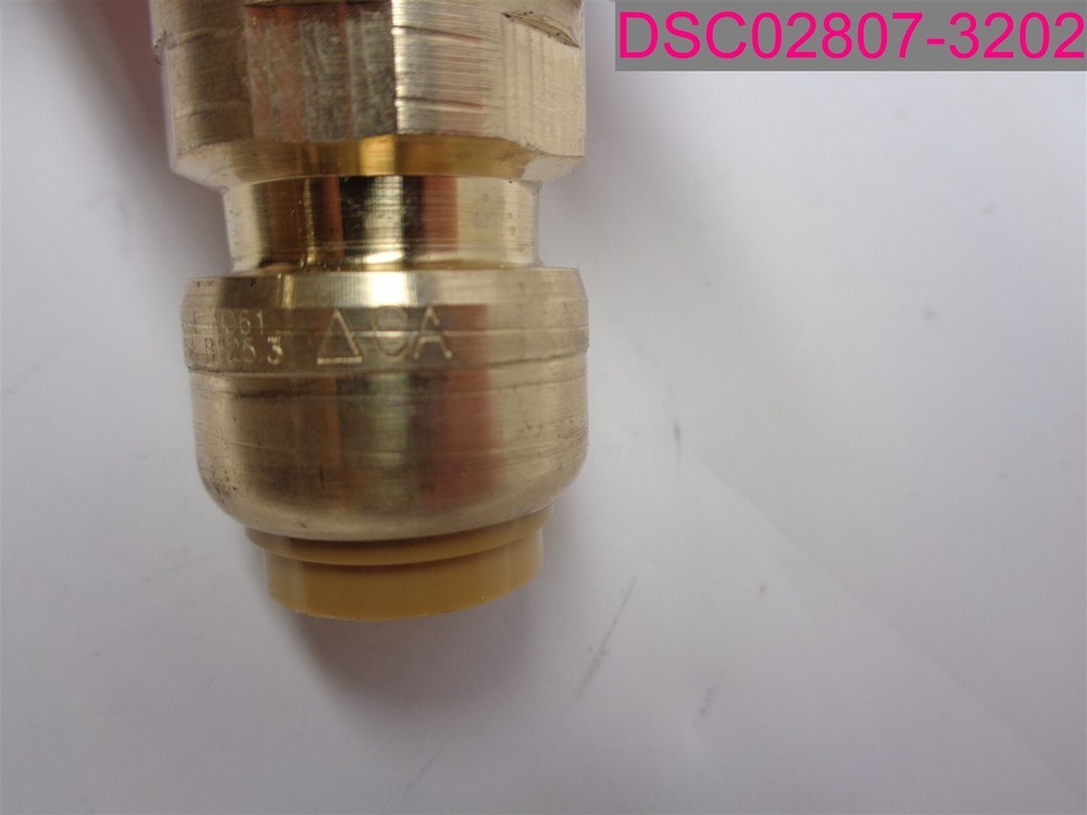 QTY=2; SharkBite 1/2" Adapter, Push to Connect Female Adapter Fitting