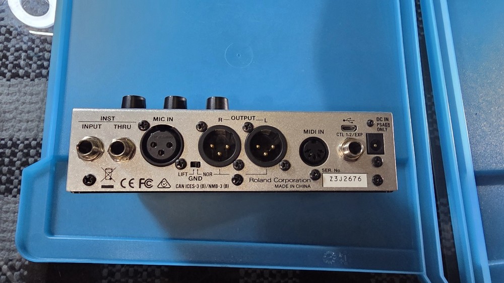 Boss VE-500 Vocal Performer Microphone Preamp Harmony Effects Processor Silver