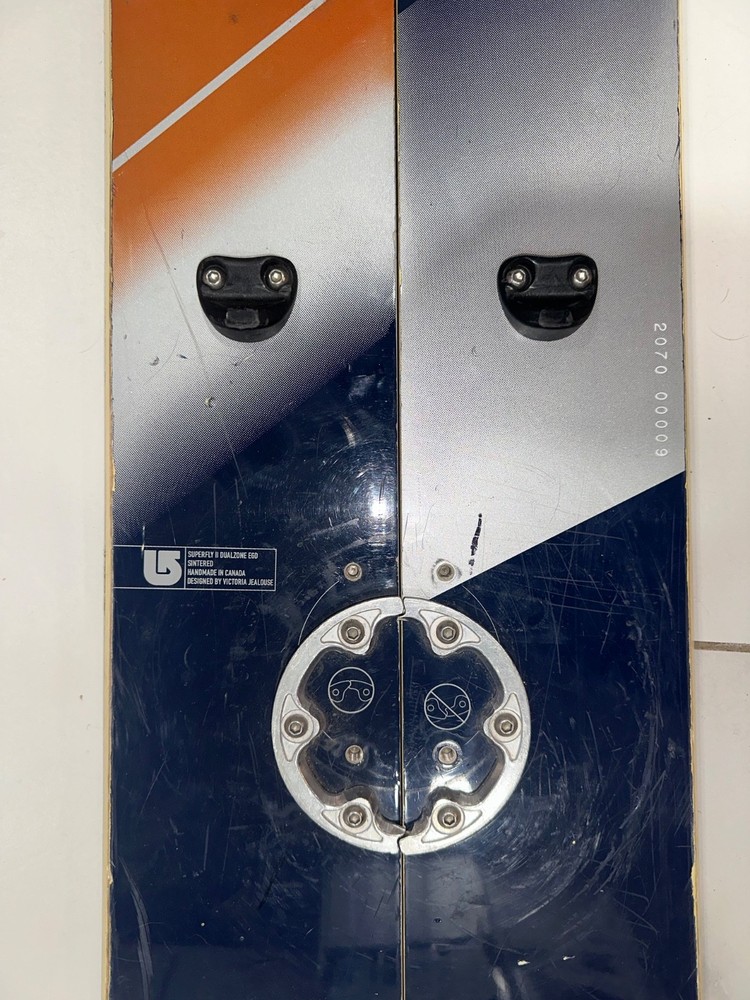 Burton Custom 165 SplitBoard blue
