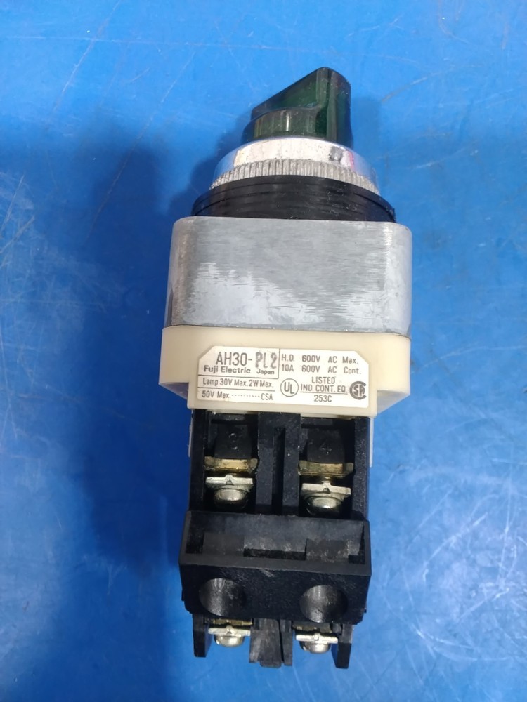 Fuji AH30-PL2 Selector Switch Green