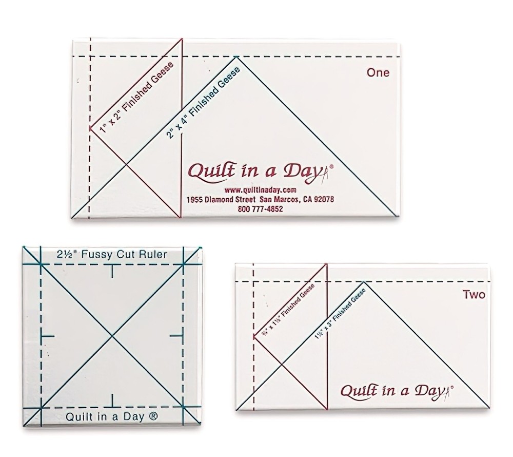 Mini Geese Ruler Set by Quilt in a Day