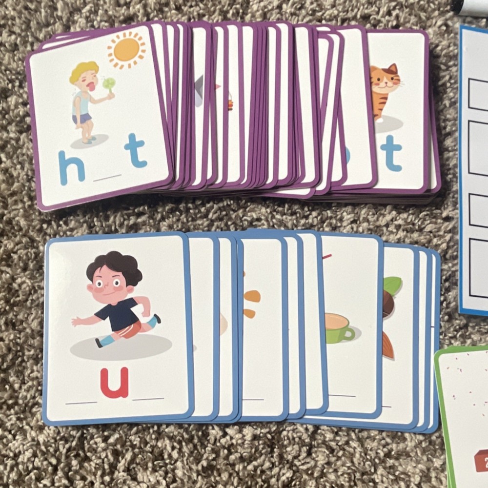 Reading, Writing & Math Toy Set with Phonics Cards, Addition Boards