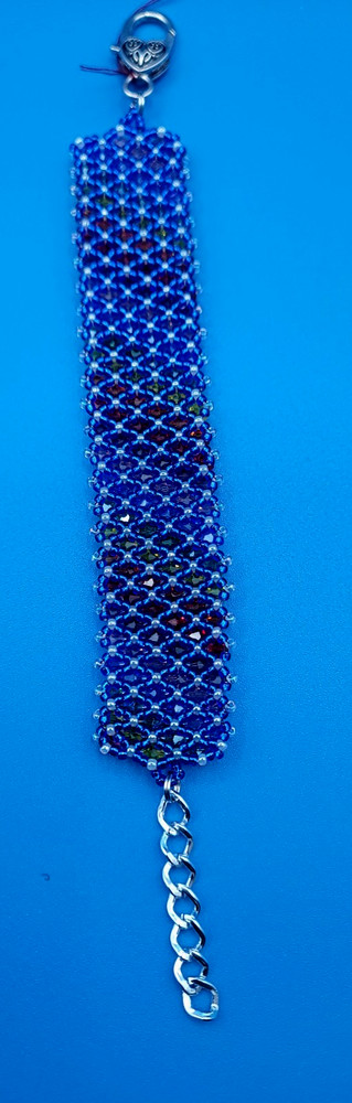 Handcrafted Beaded Spike Bracelet
