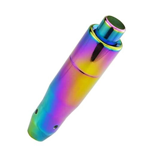5" Long Weighted Gear Stick Shift Handle Automatic Push Button Colorful