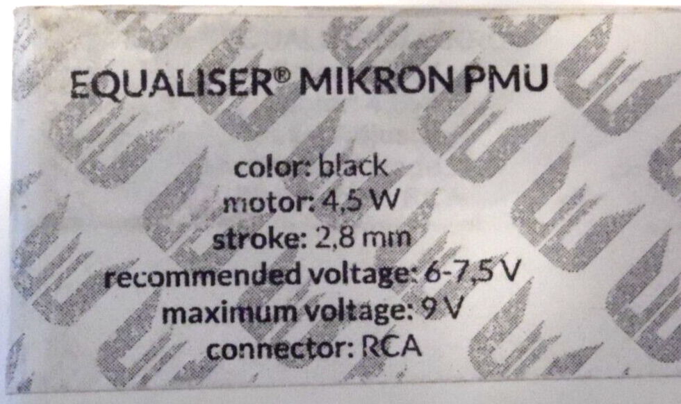 Equaliser Mikron PMU