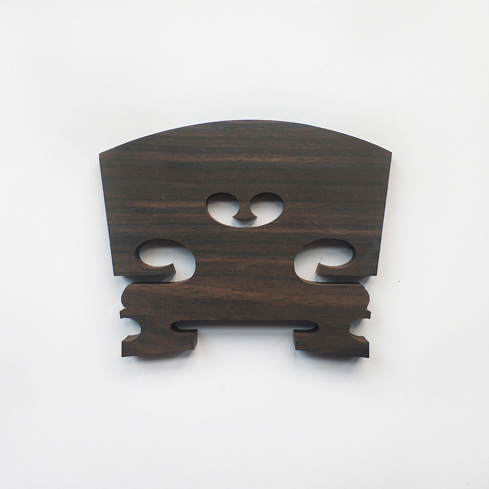 Viola Ebony Bridge Black String Accessory Brazil Ebony Foot width 48mm Viol