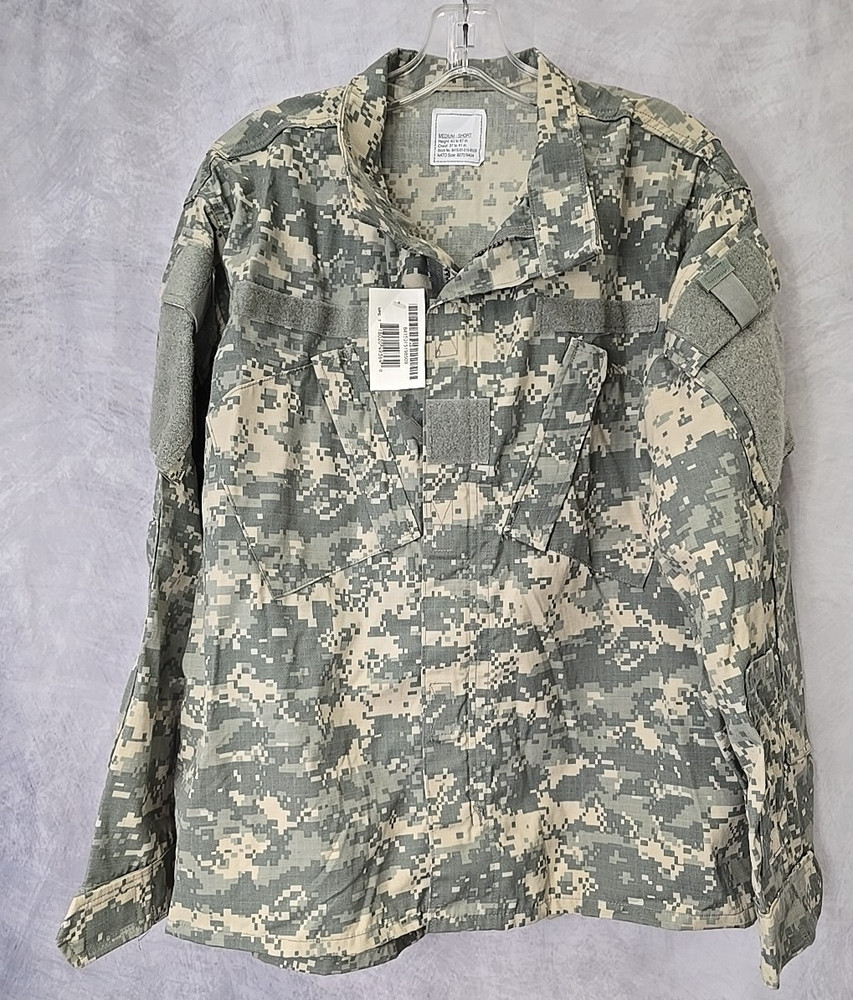 USGI Army Combat Uniform Coat Top ACU Medium Short Cag Sof devgru Seal