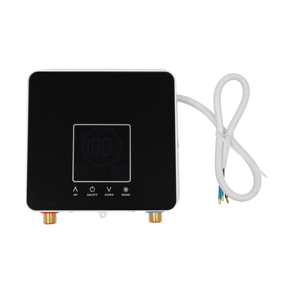 Square Electric Water Heater Modern Novel Design 5500w Instant Water Heater