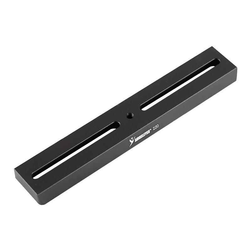 Dovetail Mounting Plate 220mm for Telescope Guide Scope Camera Black/Red
