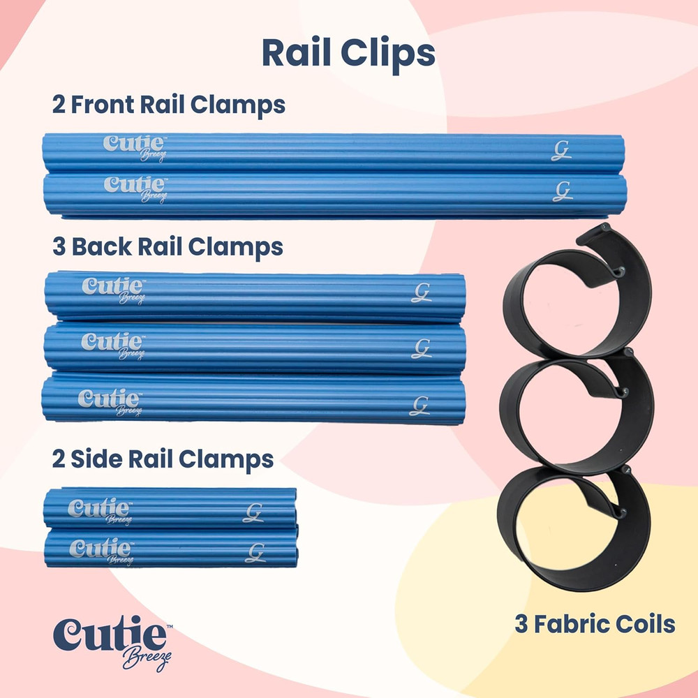 Cutie Breeze Portable Quilting Frame for Beginners - Easy Table Top Setup