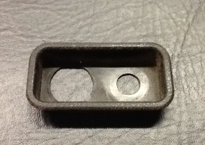 AirCooled Type 1 Brake Warning Light Dash Pad Bezel  71-72