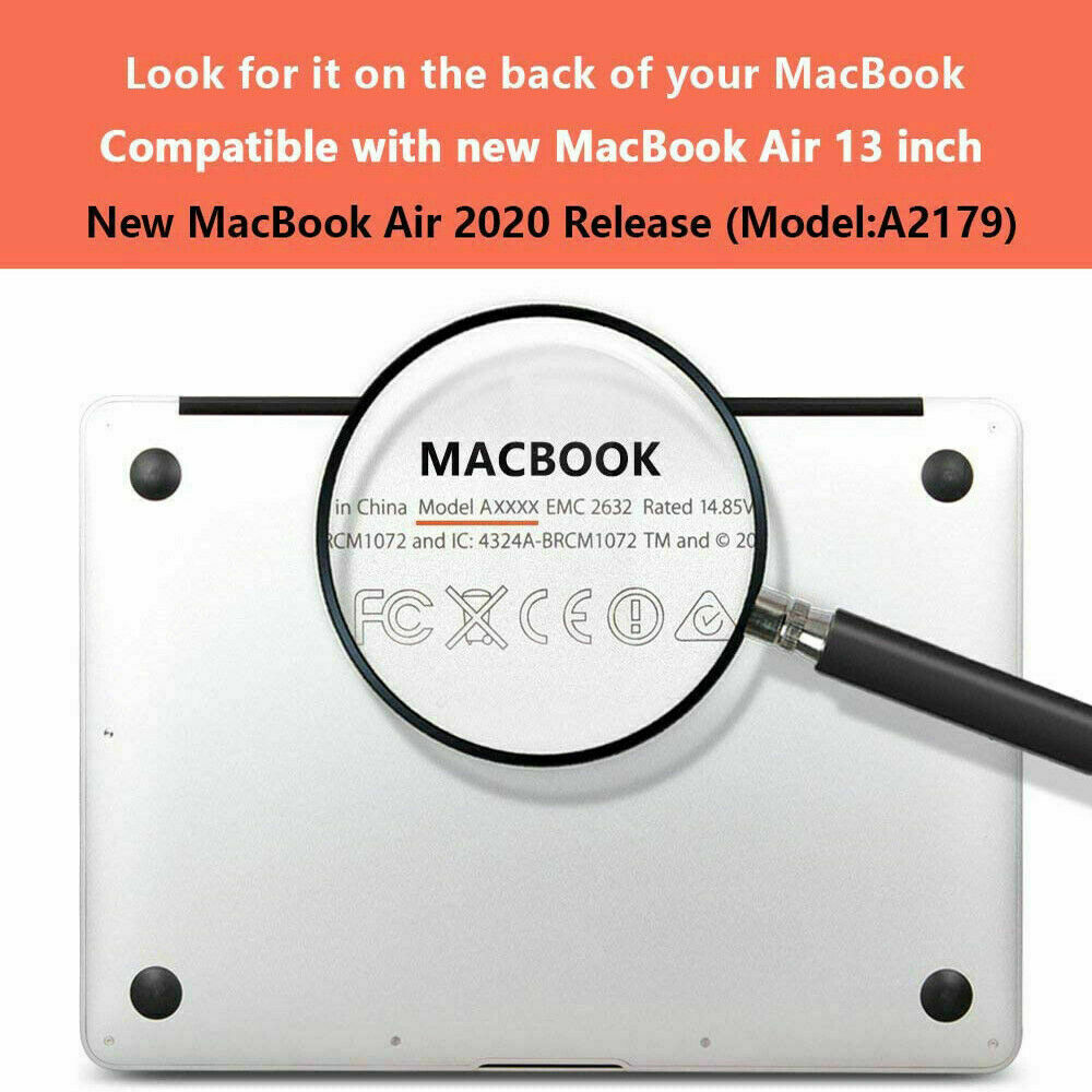 Fr Macbook Air 13 Inch Hard Case Shell & Keyboard & Screen Protector A2179 A2337