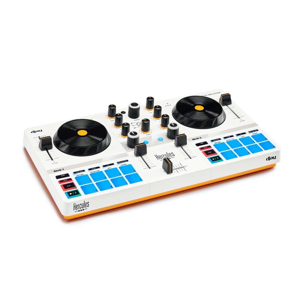 Hercules DJ Control Mix Ultra Battery-powered DJ Controller