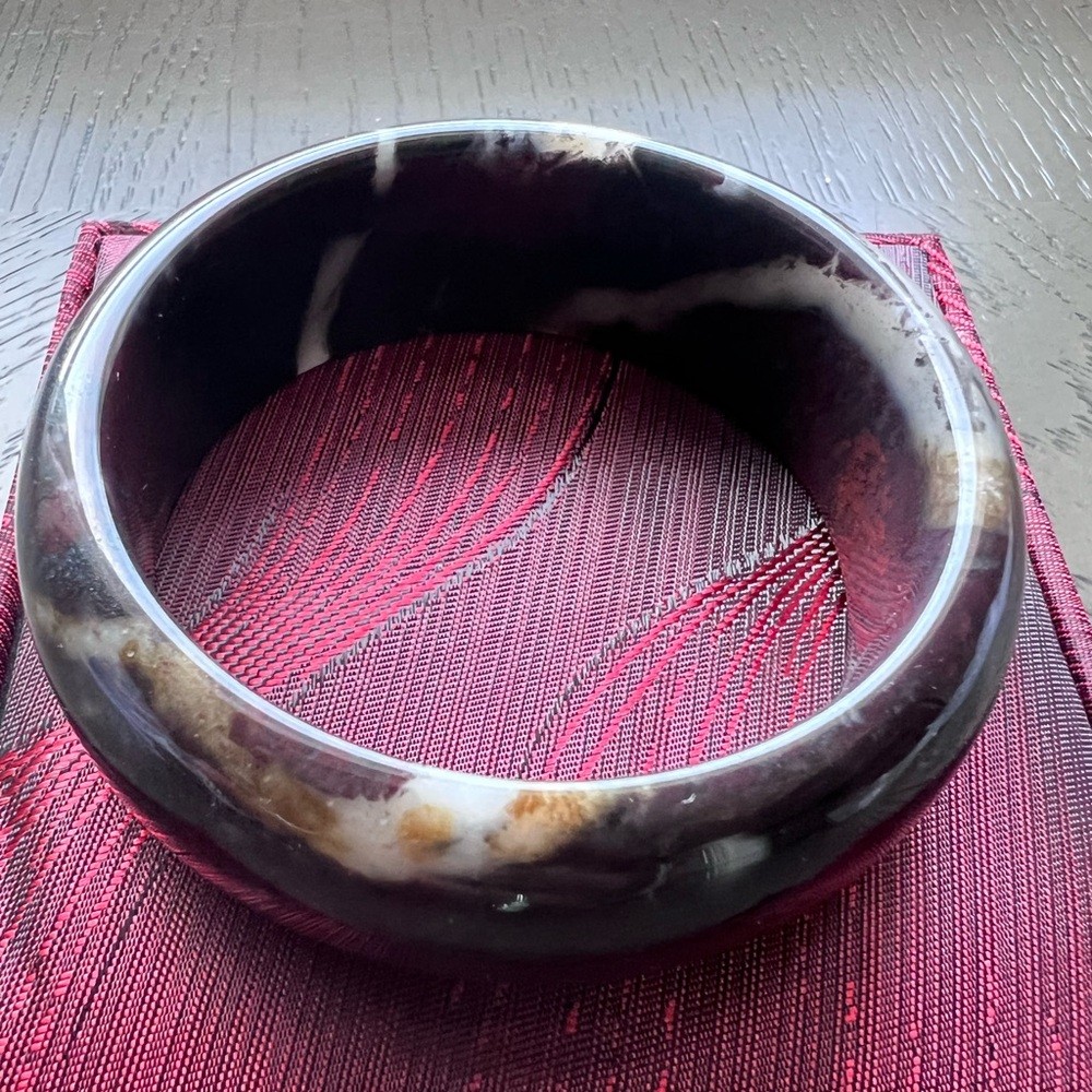 Chicken blood soft bangle 60mm