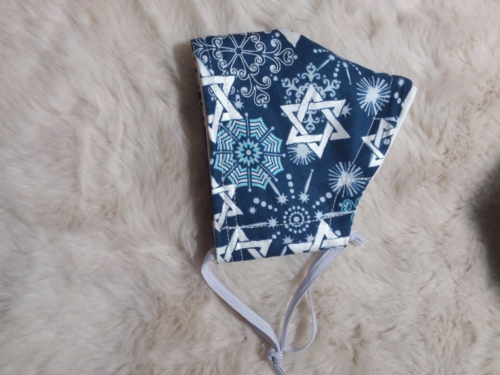 Hanukkah Cotton Face Mask Small