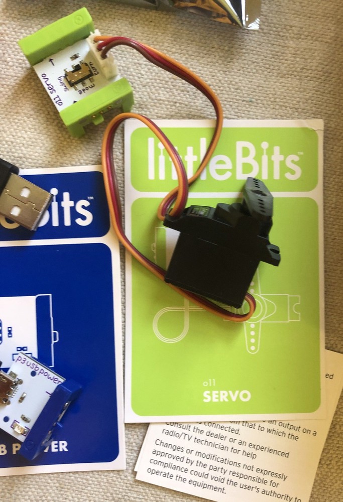 LittleBits CloudBit Starter Kit STEM Learning Electronics Circuitry Smart Device
