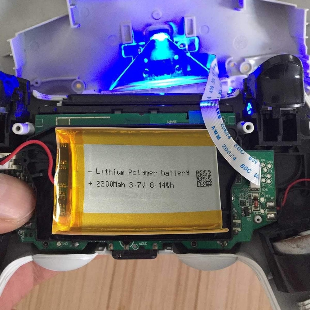 3.7v Battery 2200mAh for PS4 Controller Battery Replacement Battery Pack fits...