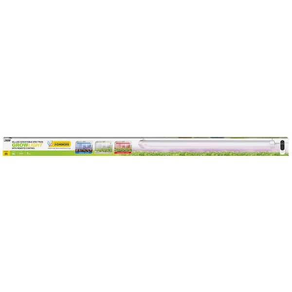 FEIT ELECTRIC 46 in. White LED 3 Spectrum Remote Control Linkable Grow Light