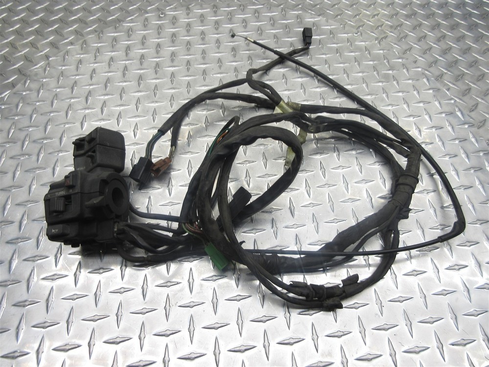 1990 88-90 Honda GL1500 Goldwing Left Switch Handlebar Control Light Horn Cable