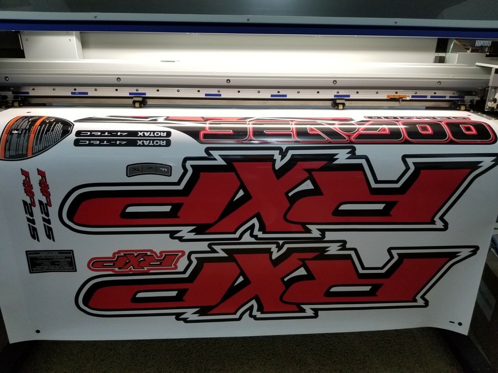 SEADOO RXP 215 2007 Graphics / Decal / Sticker Kit RED