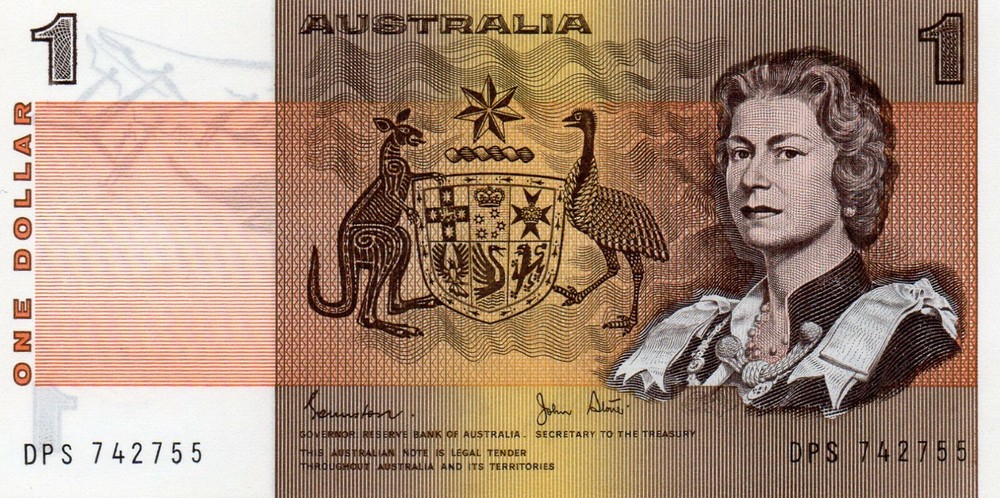1982 Australian 10 X $1 NOTE LAST PREFIX DPS Consecutive UNCIRCULATED Banknotes