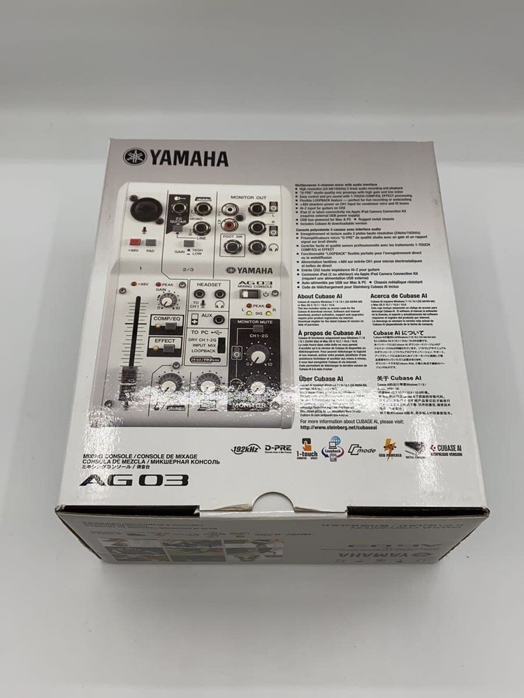 YAMAHA AG03 MIXER Used