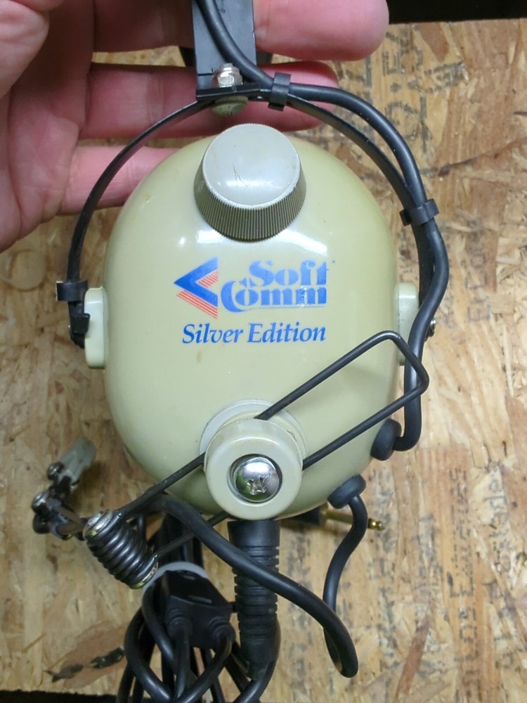 Softcomm Silver Edition C-60 Aviation Headset