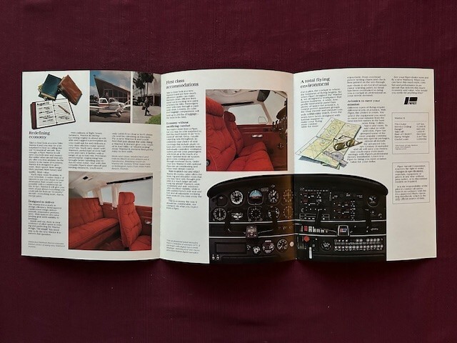 Piper Warrior 2 1984 brochure