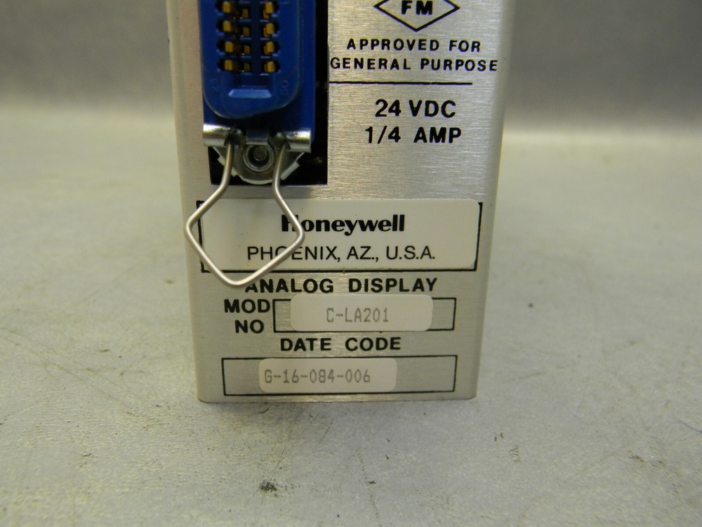 Honeywell C-LA201 Analog Dislay Panel Meter