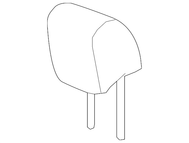 Genuine GM Headrest 25845197