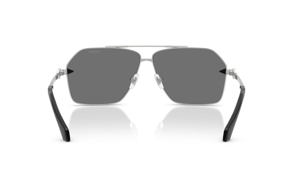 Versace Sunglasses VE2284 1000/6G 63mm Silver / Grey Mirror Silver Lens