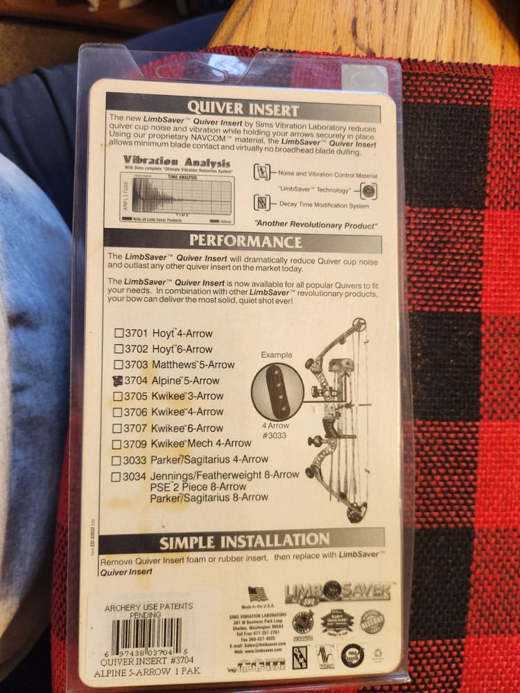 Limb Saver Quiver Insert 3704