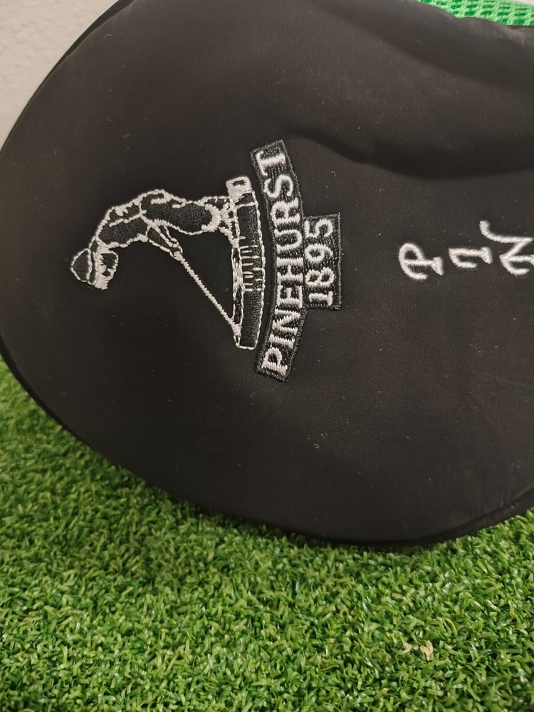 NEW PINEHURST DRIVER HEADCOVER BLACK/GREEN