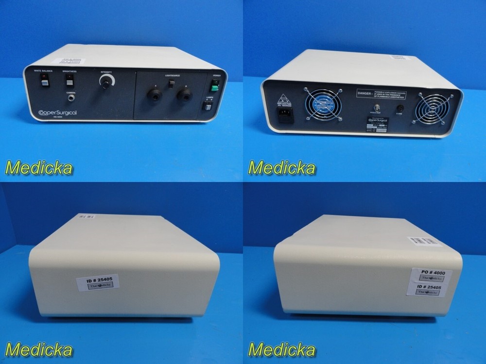 Cooper Surgical HS-3000-1 Camera/Dual Light Source Combo System ~ 25405