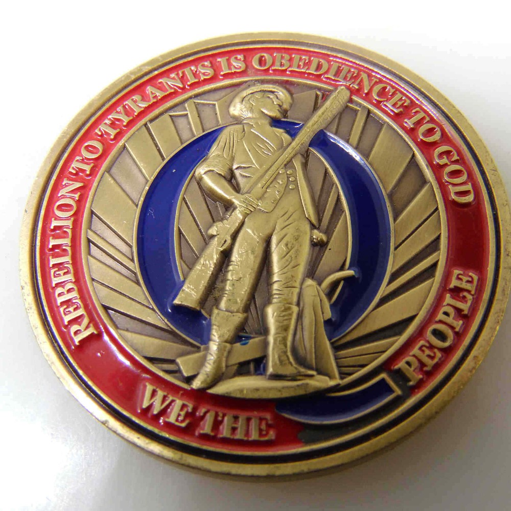 PATRIOTS IN CONTROL THREADFEST CHALLENGE COIN