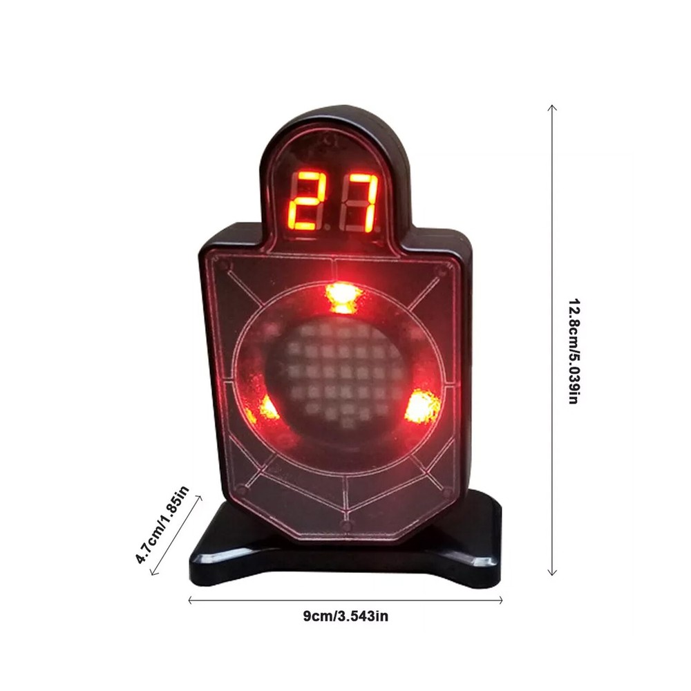 Electronic Laser Target Dry Fire Training Laser Induction Counting With light