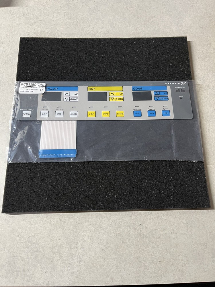 NEW Replacement Valleylab Force FX - FXc ESU Front Panel Keypad..