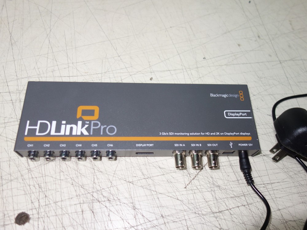 BlackMagic Design HD Link Pro Display Port with Power Supply