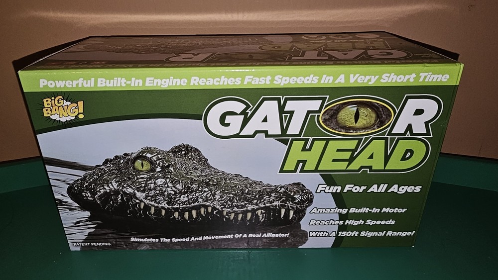 Big Bank Remote Control Aligator Head 150 Ft. Range