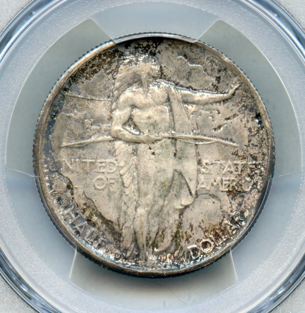 1937 D Oregon Trail Commemorative Silver Half Dollar PCGS MS 65