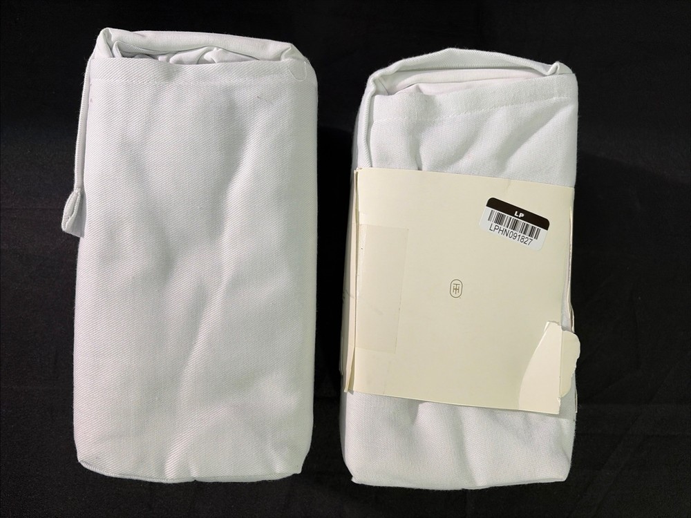 Box Spring Cover White Size QUEEN - Threshold (Qty 2)