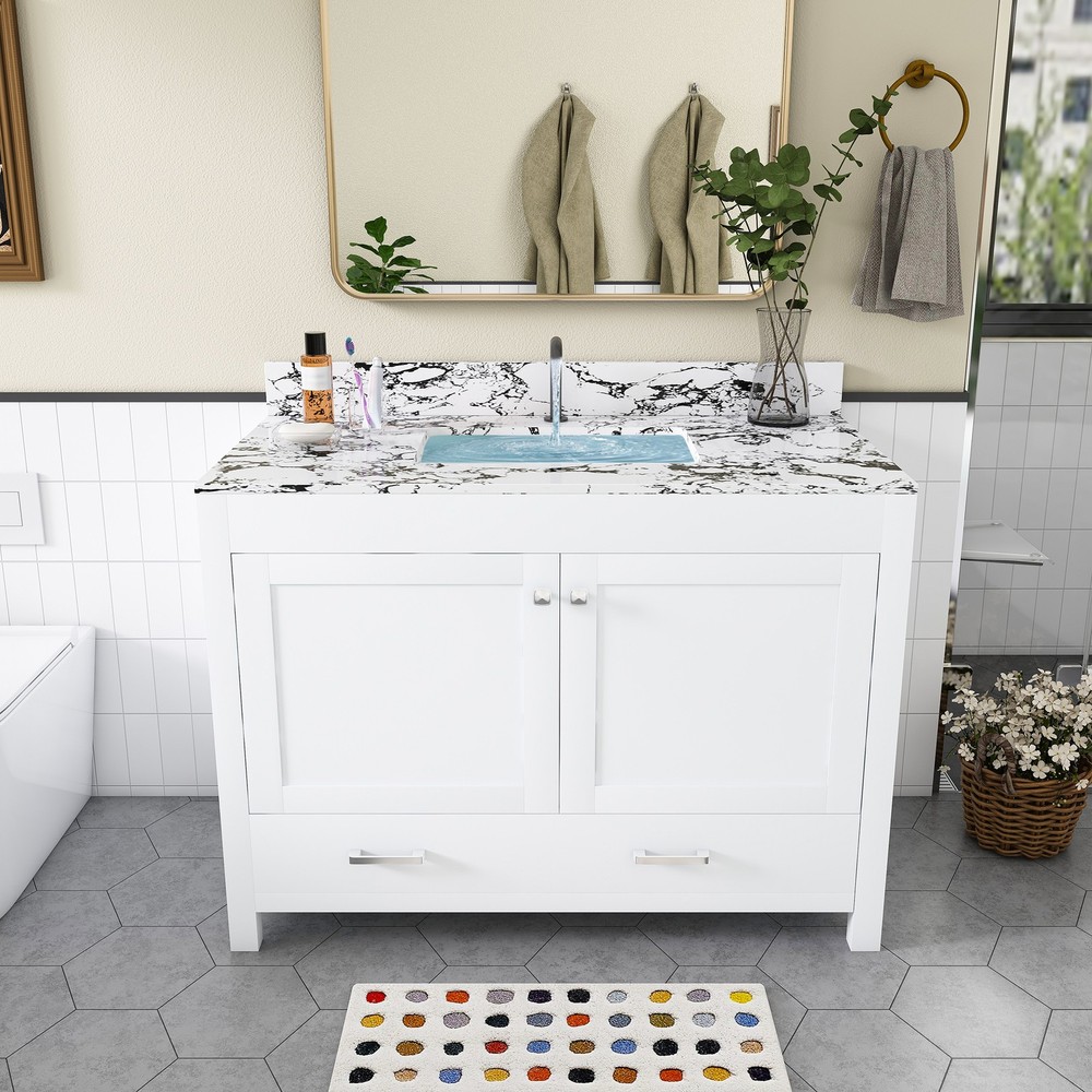 Modern 43"Bathroom Vanity