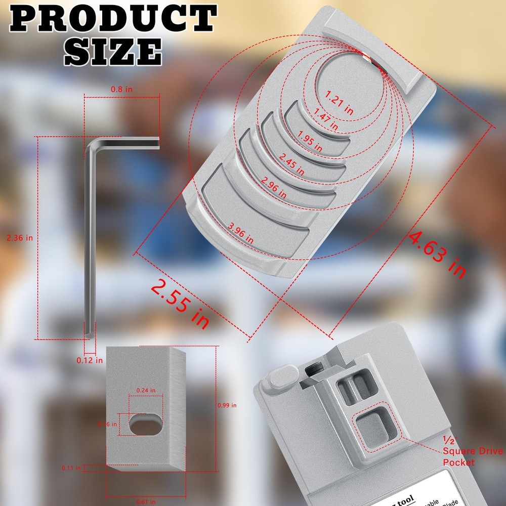 Deburring Tool for PVC Pipe, Plumbing Tools, Professional Plastic Pipe Deburring